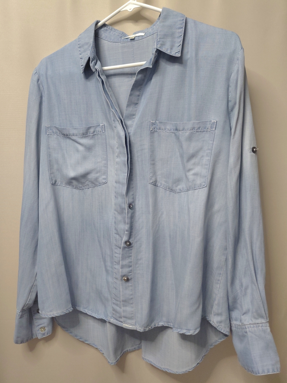 Denim Blue Laju Button-Up Shirt